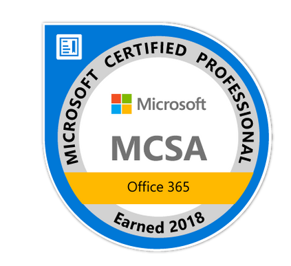 MCSA Office 365 Certified 2020